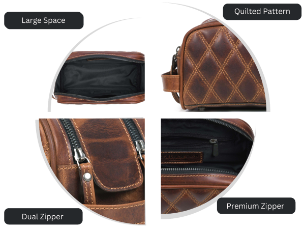 Ample Glide Quilted - brun