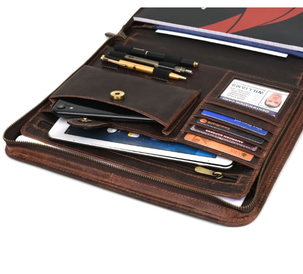 Asturias Organizer - Walnut Brown