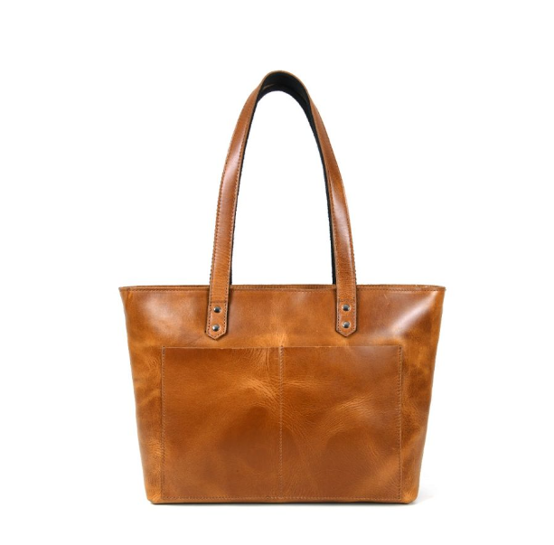 Canaria Travel Tote Bag - Ochre Brown